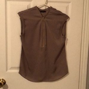 Dynamite T-shirt with zipper detail